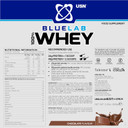 USN Blue Lab Whey Protein Powder: Chocolate - Whey Protein 908g - Post-Workout - Whey Isolate - Muscle Building Powder Supplement With Added BCAAs