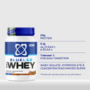 USN Blue Lab Whey Protein Powder: Chocolate - Whey Protein 908g - Post-Workout - Whey Isolate - Muscle Building Powder Supplement With Added BCAAs