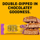Fulfil Vitamin and Protein Bar (15 x 40 g Bars)  Chocolate Peanut and Caramel Flavour  15 g High Protein, 9 Vitamins, Low Sugar