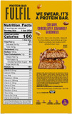 Fulfil Vitamin and Protein Bar (15 x 40 g Bars)  Chocolate Peanut and Caramel Flavour  15 g High Protein, 9 Vitamins, Low Sugar