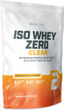 BioTechUSA Iso Whey Zero Clear Drink Powder, Refreshing, Sugar-Free, Lactose-Free, Gluten-Free, 5 Fruity Flavors, 88 kcal, 21g Protein, BCAAs, 500 g, Peach iced Tea