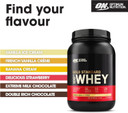 Optimum Nutrition Gold Standard Whey Protein Powder Muscle Building Supplements With Glutamine and Amino Acids, French Vanilla Creme, 30 Servings, 900 g, Packaging May Vary, 891 - 908 g