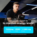 USN Power Punch BCAA Amino Acids Powder, Blue Raspberry Flavour - 400g, Vegan BCAA Powder, Vitamin B6 & No Sugar, Pre Workout & Intra Workout Energy Drink & Dietary Supplement to Maximise Performance