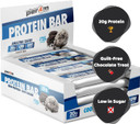 Per4m On-the-Go Protein Bar | High Protein, Low Sugar Bar with 20g Protein | Nutritional & Healthy Gym Snack Bar | Box of 12 x 62g (Box, Cookies N Creme)