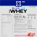 USN Blue Lab Whey Protein Powder, Cookies & Cream Flavour - 908g (28 Servings), Premium Whey Isolate Protein Dietary Supplement, Post Workout Lean Muscle Growth BCAA Amino Acids Powder