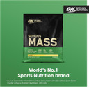 Optimum Nutrition Serious Mass Protein Powder High Calorie Mass Gainer with Vitamins, Creatine and Glutamine, Banana, 16 Servings, 5.45 kg, Packaging May Vary