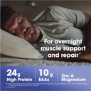 Optimum Nutrition Gold Standard 100% Casein Slow Digesting Protein Powder with Zinc, Magnesium and Amino Acids, Support Muscle Growth & Repair Overnight, Strawberry Flavour, 55 Servings, 1.82 kg