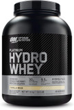 Optimum Nutrition Platinum Hydro Whey, Hydrolysed Whey Protein Isolate Powder with Essential Amino Acids, Glutamine and BCAA, Vanilla Bean Flavour, 40 Servings, 1.6 kg