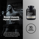 Optimum Nutrition Platinum Hydro Whey, Hydrolysed Whey Protein Isolate Powder with Essential Amino Acids, Glutamine and BCAA, Vanilla Bean Flavour, 40 Servings, 1.6 kg