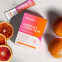 Wassen Energy & Cognition Energy Supplements - 14 Sachets | Vitamin C Sachets | Vitamin Powder for Water | Magnesium Sachets & Vitamin C Help Healthy Energy Release | Energy Powder | Magnesium Powder