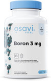 Osavi Boron 3 mg  120 Vegan Capsules | Essential Trace Mineral for Bone Health & Hormonal Balance | Supports Metabolism | Clean Label | VeganFriendly