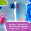 Lindens Vitamin D3 1100IU - 120 Tablets - Immune System, Bones, Teeth, UK Manufacturer Immune Support | (4 Months Supply) | Suitable for Vegetarians | Letterbox Friendly Lindens Vitamin D3 1100IU - 120 Tablets - Immune System, Bones, Teeth, UK Manufacturer Immune Support | (4 Months Supply) | Suitable for Vegetarians | Letterbox Friendly