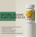 Sunvit-D3 Vitamin D3 400IU - Vegan Vitamin D Tablets Support The Maintenance of Bone, Teeth, Muscle & Immune System | UK Made, GMP Approved, Gluten & Dairy Free - D3 Vitamins Vegan 60 Daily Tablets