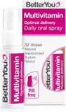 BetterYou MultiVit Daily Oral Spray, Includes 14 Essential Nutrients to Support Health and Wellbeing, Multi Vitamin, Natural Blackcurrent and Plum Flavour, 25 ml BetterYou MultiVit Daily Oral Spray, Includes 14 Essential Nutrients to Support Health and Wellbeing, Multi Vitamin, Natural Blackcurrent and Plum Flavour, 25 ml