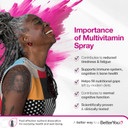 BetterYou MultiVit Daily Oral Spray, Includes 14 Essential Nutrients to Support Health and Wellbeing, Multi Vitamin, Natural Blackcurrent and Plum Flavour, 25 ml BetterYou MultiVit Daily Oral Spray, Includes 14 Essential Nutrients to Support Health and Wellbeing, Multi Vitamin, Natural Blackcurrent and Plum Flavour, 25 ml