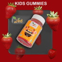 Multivitamin Gummies Kids,15 Day Supply, Natural Strawberry Flavour, 30 Chewable Vegan Gummies, Vegetarian Friendly, Energy & Immune System, Kids Multivitamin Gummies, GMO & Gluten Free