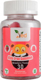 Iron Gummies Kids,15 Day Supply, Natural Strawberry Flavour, 30 Chewable Vegan Gummies, Vegetarian Friendly, Energy & Immune System, Kids Iron Gummies, GMO & Gluten Free