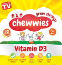 Vitamin D - Chewable Gummies- Vegetarian, Vegan, Halal, Sugar Free & Gluten Free, Non-GMO - for Adults and Children to Support Healthy Growth and Development by Chewwies Vitamins Vitamin D - Chewable Gummies- Vegetarian, Vegan, Halal, Sugar Free & Gluten Free, Non-GMO - for Adults and Children to Support Healthy Growth and Development by Chewwies Vitamins