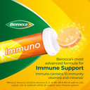 Berocca Immuno Effervescent Tablets - Including Vitamin D, C, A, B6, B9, B12, Selenium, Zinc and Iron - Multivitamin Immune System Support for Men & Women - 11 Vitamins and Minerals - 15 Tablets