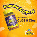 Mini Drops Jelly Beans Immune Support - Vitamin C, D3 & Zinc to Support Immunity and Immune System - Orange, No Added Sugar, Gluten Free - 60 Beans for Children Ages 4-12 by Natures Aid Mini Drops Jelly Beans Immune Support - Vitamin C, D3 & Zinc to Support Immunity and Immune System - Orange, No Added Sugar, Gluten Free - 60 Beans for Children Ages 4-12 by Natures Aid