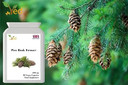 Pine Bark Extract 250 mg | 90 Vegan Capsules | High Potency Antioxidant Dietary Supplement |
