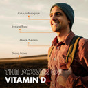 Vitamin D3 4000 IU - 400 High Strength Vitamin D Tablets (1+ Year Supply) - Vegetarian - Immune System Booster - Gluten Free - Vitamin D Supplements - Made in The UK
