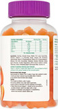 Chewy Vites Kids Immune Support, 60 Kids Vitamins Gummies, High Strength Vitamin D, Vit C, B6, B12, Zinc, Selenium, 2 Months Supply, Real Fruit Juice, Vegan, Age 3 +, Orange Flavour