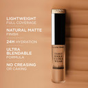 Lancã£Â´Me Teint Idole Ultra Wear All Over Full Coverage Concealer - Natural Matte Finish & Lightweight Under Eye Concealer - Up To 24H Wear560 Suede C: Deepest Skin With Cool Undertones