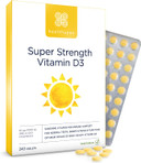 Healthspan Super Strength Vitamin D3 | Immune Health | Bone, Teeth & Muscle Health | Contains 1,000iu of Natural Source Vitamin D3 in Each Tablet | Vegetarian (60 Tablets)