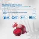 Health4All Beetroot Extract 4500mg per Capsule 60 Capsules (not Tablets) Purest: no additives Vegan Beetroot Supplement standardised to nitrates Contents