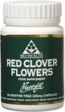 Bio-health Red Clover Flowers 325mg Pure Herbal Food Supplement for Menopausal Symptoms Relief, Bone and Cardiovascular Health Support, Additive Free 60 Capsules