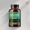 Newgate Labs Marine Collagen 350mg with Hyaluronic Acid, Vitamin C & Vitamin E - 90 High Strength Capsules