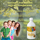 Ved's Kids Multivitamin Liquid Supplement for Child Immune Support, Natural Mix Fruit Flavour, 500 ml (33 Days Supply)