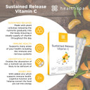 Healthspan Vitamin C Sustained Release 500mg (3 Months' Supply) | to Support Your Immune and Nervous Systems | Added zinc to Support Cognitive Function | Vegan Healthspan Vitamin C Sustained Release 500mg (3 Months' Supply) | to Support Your Immune and Nervous Systems | Added zinc to Support Cognitive Function | Vegan