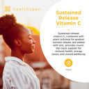 Healthspan Vitamin C Sustained Release 500mg (3 Months' Supply) | to Support Your Immune and Nervous Systems | Added zinc to Support Cognitive Function | Vegan Healthspan Vitamin C Sustained Release 500mg (3 Months' Supply) | to Support Your Immune and Nervous Systems | Added zinc to Support Cognitive Function | Vegan