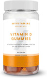 Vitamin D Gummies 25mcg - Support Immune System, Bone Health & Muscle Function - Orange - Vegetarian Friendly - 60 Gummies - Essential Vitamin D for Immune Boost, Bone Maintenance & Muscle Support