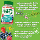 Chewy Vites Women's Prenatal Multivitamin, 60 Multivitamin Gummies, 16 Essential Nutrients with Folic Acid, Iron and Vitamin D, 1 Month Supply, Vegan, Blueberry and Raspberry Flavour