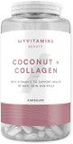 Myprotein Coconut Collagen Capsules  60 Capsules  Hydrolysed Collagen with Coconut Oil & Vitamin C  Supports Skin, Hair & Nails  Helps Maintain Skin Health