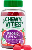 Chewy Vites Adult Super Immune, 60 Multivitamin Gummies, Extra-Strength Vitamin D 2000 IU, 200mg Vitamin C, 8mg Zinc, Elderberry, 2 Months Supply, Real Fruit Juice, Vegan, Elderberry Flavour