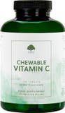 Chewable Vitamin C Tablets | 300mg of Vitamin C per Raspberry Flavoured Tablet | 100 Tablets | G&G Vitamins