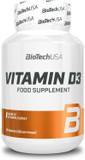 BioTechUSA Vitamin D3 Tablets | 2000 IU | for Strong Bones, Immunity & Muscle Function | Easy-to-Take Supplement | 120 Tablets