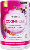 NEUBRIA Cognifuel | 10 Hydration Sachets, Gym & Workout Energy Drink with Electrolytes, Caffeine, L-Theanine, Choline, L-Tyrosine & Vitamins, Improves Cognition, Focus, Orange & Pineapple