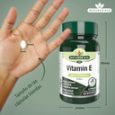 Natures Aid Vitamin E 200iu Softgels - Natural Antioxidant - Supports Skin, Immune & Heart Health - Protects Cells from Oxidative Stress - Non-GMO, Gluten-Free - High Potency - 60 Softgel Capsules