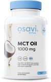 Osavi MCT Oil 1000mg  120 Softgels | High Concentration of Caprylic (C8) and Capric (C10) Acids | 100% Coconut Oil, Palm Oil Free | EcoFriendly BioPET Packaging