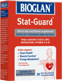 Bioglan Stat Guard | CoQ10 | Zinc | Vitamin E | Vitamin B1 | Magnesium | Helps Reduces Tiredness | Fatigue & Supports Heart Health | 30 Capsules