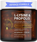 Dr Sosnowski's L-Lysine & Propolis Supplements | High Potency L Lysine Immune Support Formula with 5:1 Propolis Extract, Quercetin, VIT C, VIT E and Zinc