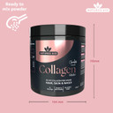 Natures Aid Collagen Shake Powder 8000 mg, Premium High Strength Hydrolysed Bovine Collagen Peptides with Added Hyaluronic Acid Selenium Biotin and Vitamin C, Vanilla, 225 g