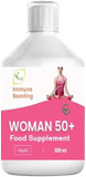 Ved Woman 50 Plus Liquid Multivitamin Supplement for Women, 500 ml- Immune Boosting - Contains, -149 Vitamins & Minerals, Vitamin C, Vitamin D, B12 for Women Health, 33 Days Supply