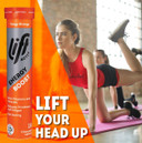 Lift Activ Energy Boosting Glucose Chewable Energy Tablets, Contains Added Multivitamins and Minerals, Juicy Raspberry, 1 Pack of 18-Tablet Tubes