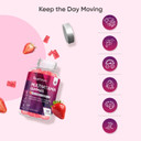 Multivitamin Gummies for Women & Men - 13 Ingredients - 120 Gummies - 2 Months Supply - Natural Strawberry Flavour - Vitamins & Minerals Like Vit C, D3, B6, B7, B12 & Zinc - Vitamin Gummies for Adults